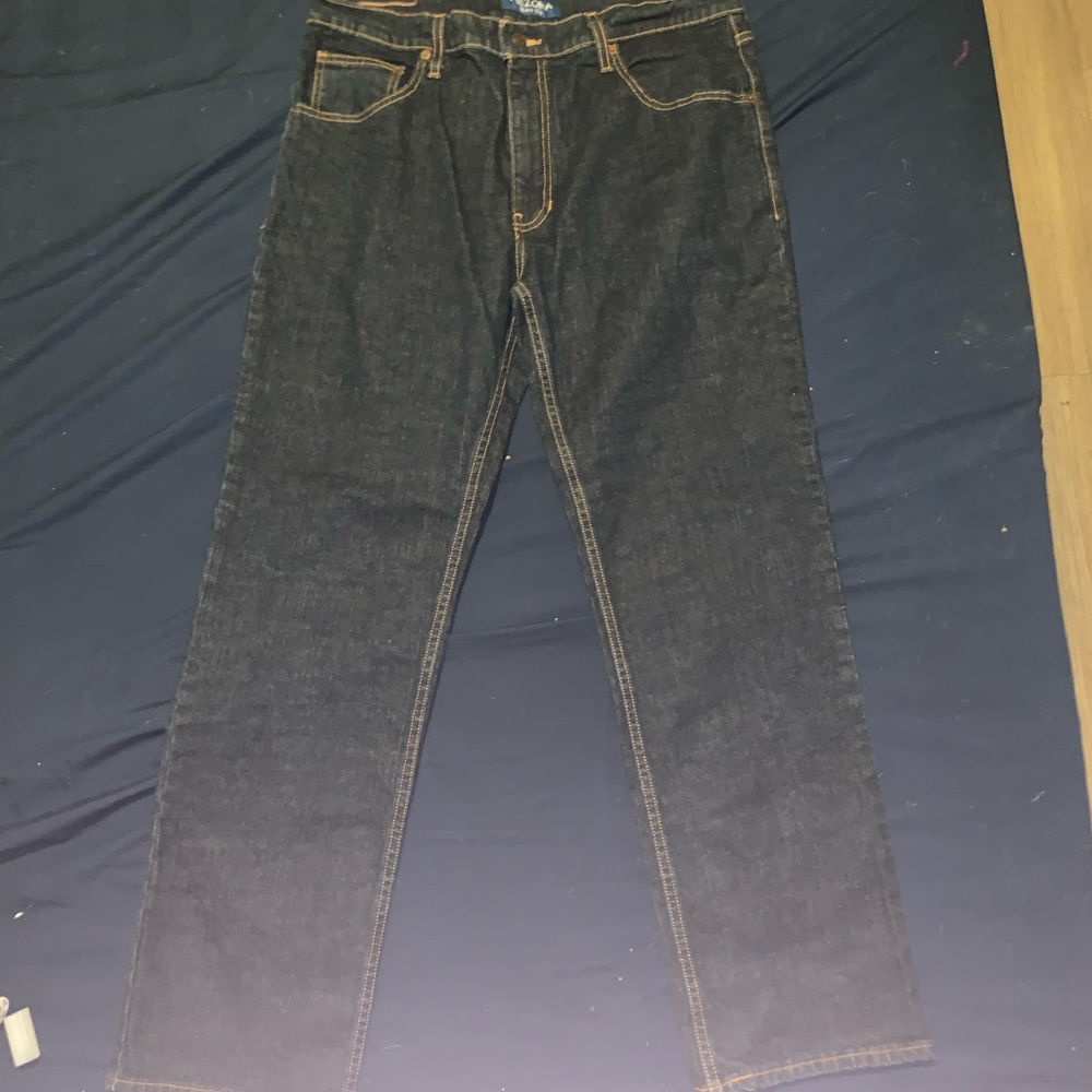 Mens Arizona Dark Blue Jeans